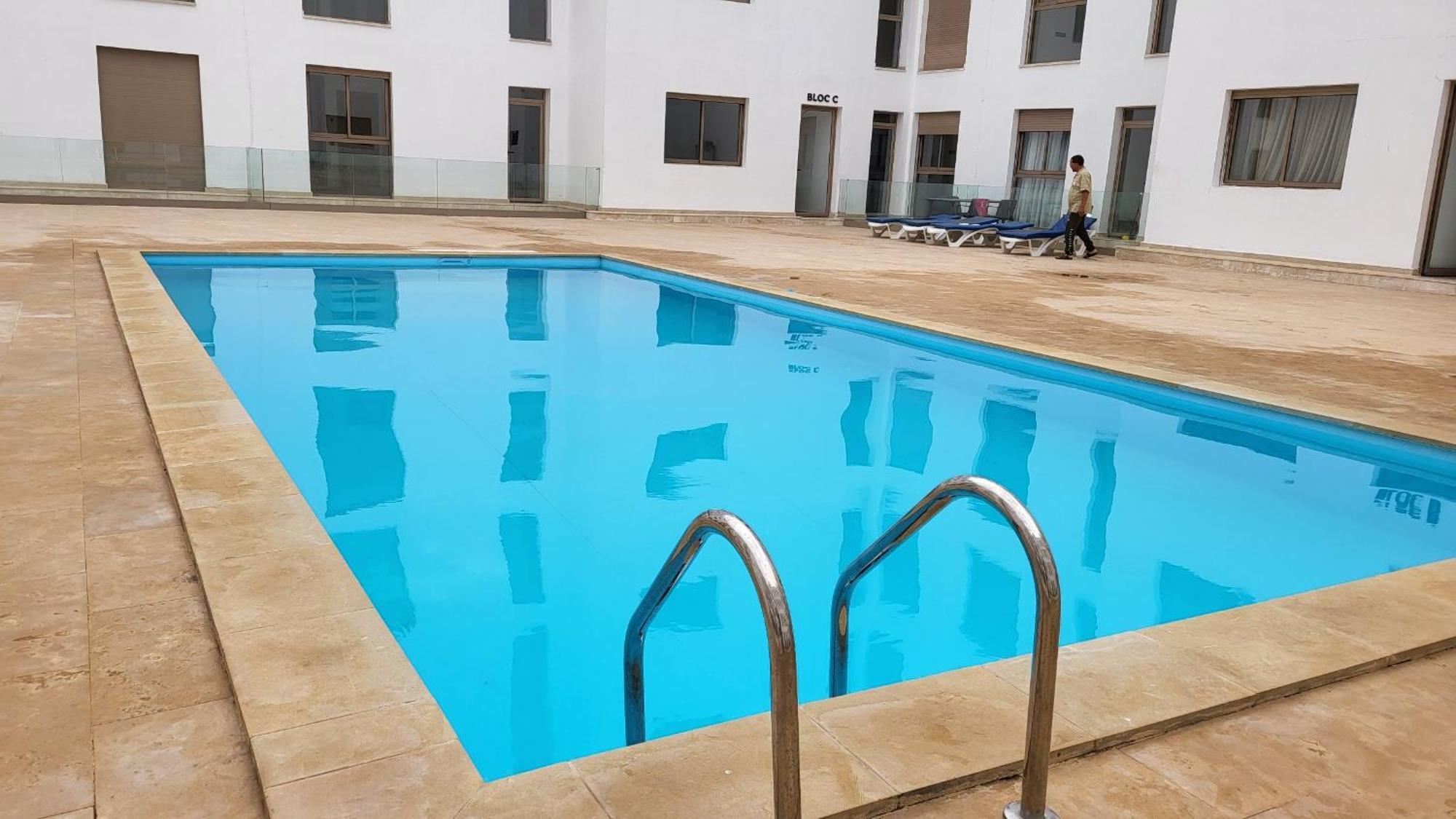 Agadir Bay - Founty - Piscine - Plage A 5Mn - Family Apartment מראה חיצוני תמונה
